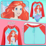 Disney Girls Swimming Costume The Little Mermaid Swimsuit - Get Trend