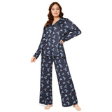 Disney Stitch Womens Pyjamas Set Nightwear  - Navy - Get Trend