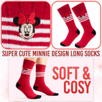 Disney Bed Socks for Women, Non Slip Socks - Minnie - Get Trend