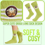 Disney Bed Socks for Women, Non Slip Socks -  Baby Yoda - Get Trend