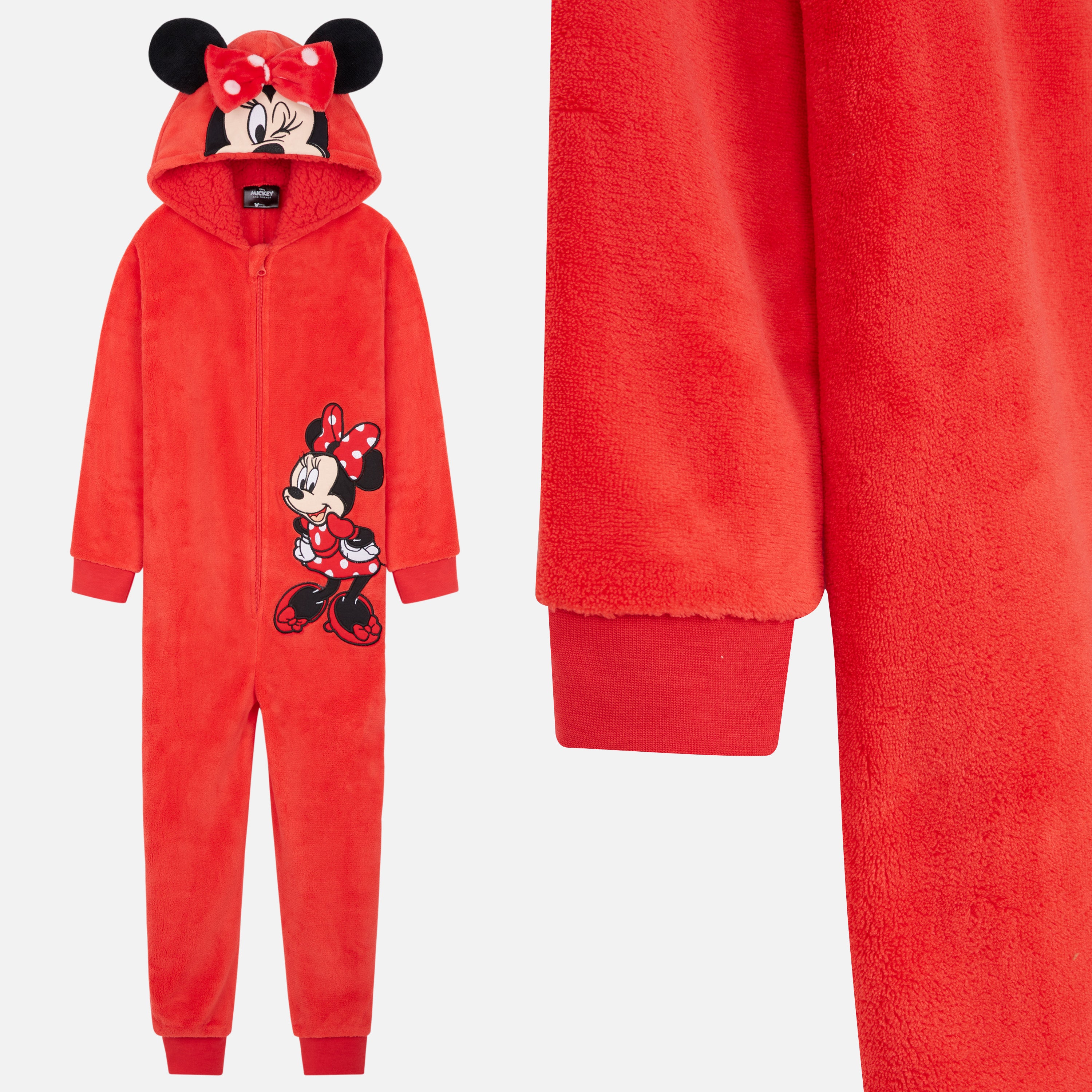 Disney Onesie for Kids - Fleece Onesie for Kids - Minnie Mouse - Get Trend