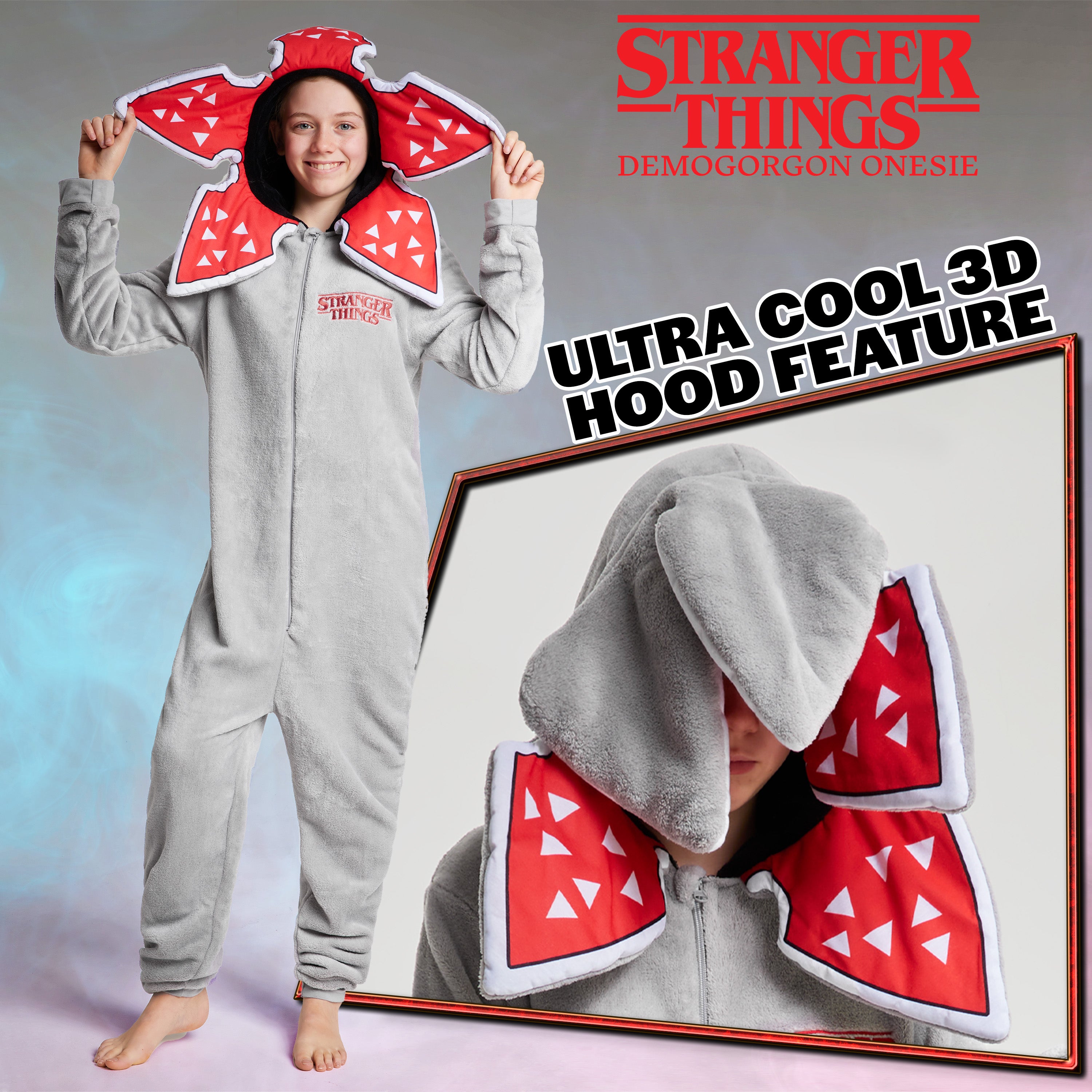 Stranger Things Fleece Onesie for Kids - Get Trend