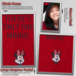 Disney Fleece Hoodie Blanket for Kids - Red Minnie - Get Trend