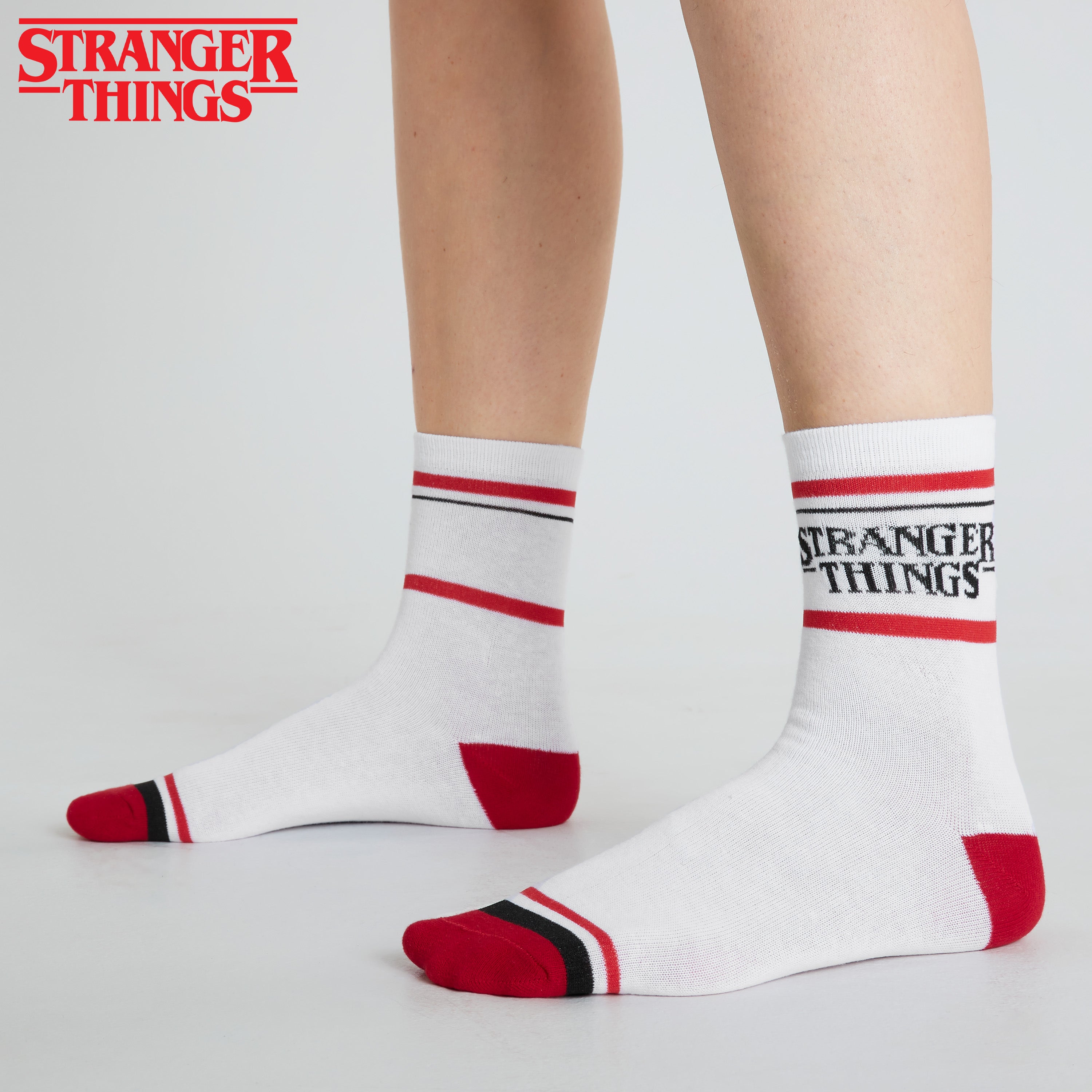 Stranger Things Ladies Socks - Pack of 5 Ankle Socks for Women - Get Trend