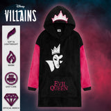 Disney Oversized Blanket Hoodie for Women  - Black Evil Queen - Get Trend