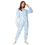 Disney Stitch Fleece Onesie for Women - Blue - Get Trend