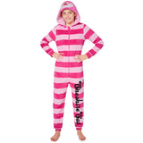 Disney Onesie for Kids - Fleece Onesie for Kids - Alice in Wonderland The Cheshire Cat - Get Trend