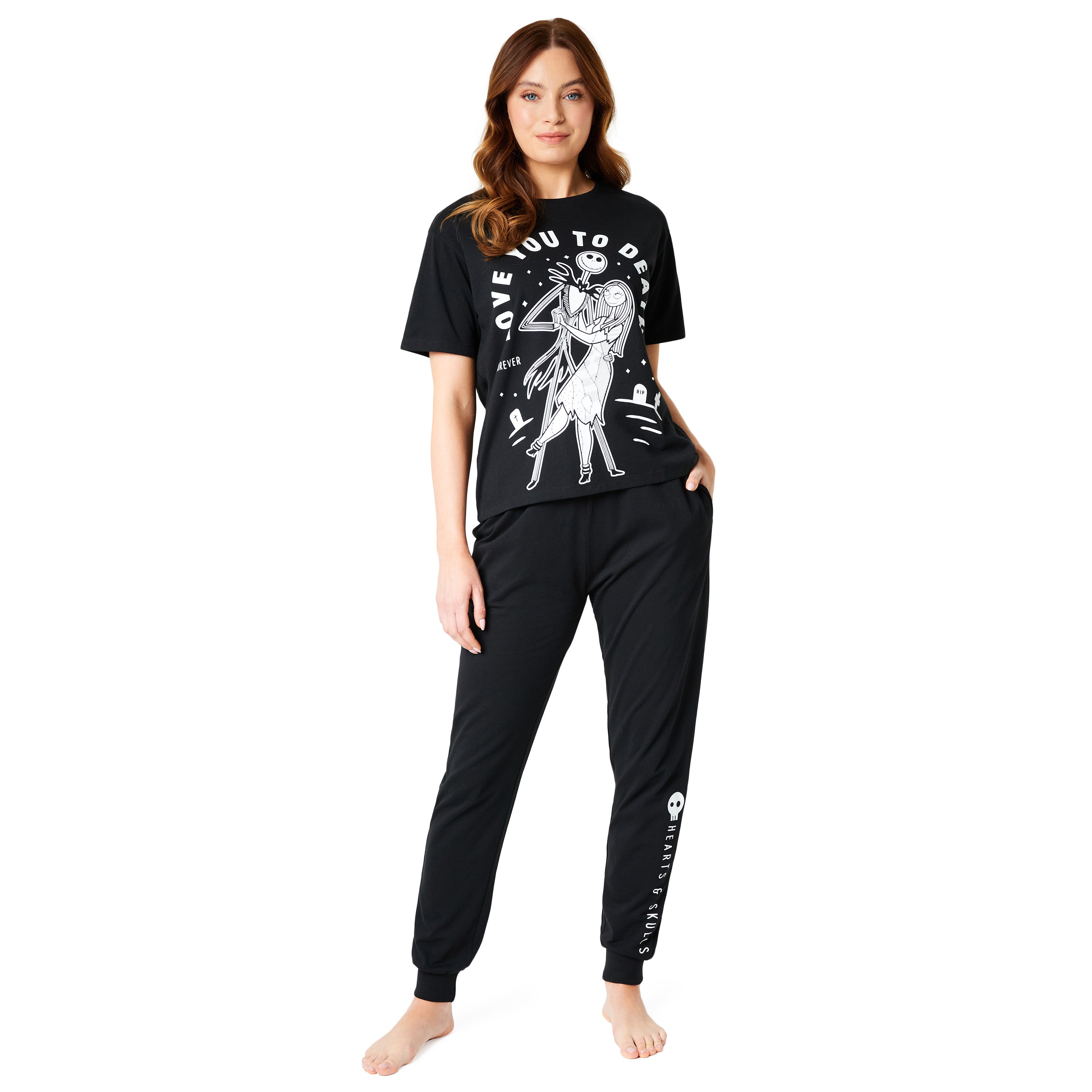 Disney Nightmare Before Christmas Ladies Pyjamas Set - Get Trend