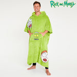 RICK AND MORTY Hoodie Blanket for Men - Get Trend