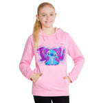 Disney Stitch Hoodies for Girls - Pink Stitch - Get Trend