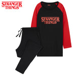 Stranger Things Womens Pyjamas Set - Long Sleeve & Bottoms Nightwear - Get Trend