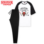 Stranger Things Mens Pyjamas Set - T-Shirt & Long Bottoms Nightwear - Get Trend