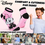 Disney Womens Ankle Socks, Soft and Breathable Socks Pack of 5 - Gifts for Her