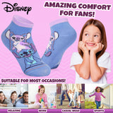 Disney Girls Ankle Socks, Soft and Breathable Socks Pack of 5 - Girls Gifts