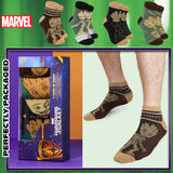 Marvel Mens Ankle Socks, Soft and Breathable Socks Pack of 5 - Gifts for Him