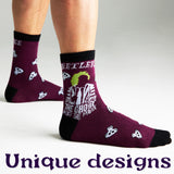 BEETLEJUICE Men's Novelty Calf Length Socks, Pack of 5 Funny Socks - Gifts for Him