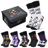 Disney The Nightmare Before Christmas Womens Calf Socks Pack of 6, Gifts for Her