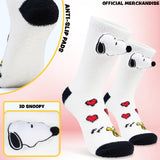 Brand: Peanuts Peanuts Snoopy Womens Fluffy Slipper Socks, Non-Slip - Gifts for Her