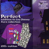 Disney Womens Long Pyjama Set, Cotton Breathable Loungewear - Gifts for Women