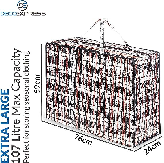 DECO EXPRESS Laundry Bags Large - XXL Pack of 16 - Get Trend