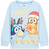 Bluey Girls Christmas Sweatshirt, Crewneck Sweater Long Sleeves Cosy Xmas Jumper