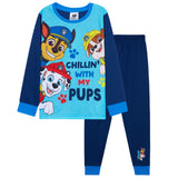 Paw Patrol Boys Long Pyjamas Set, Comfortable 2 Piece Nightwear Set - Boys Gifts