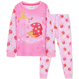 Peppa Pig Girls Long Pyjama Set, Soft Breathable Loungewear PJs - Gifts for Girls