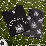 NEWCASTLE UNITED F.C. Pyjamas Set for Men Teens- Football Gifts for Men and Teens