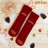 Harry Potter Slipper Socks, Women Knitted Fluffy Socks, Xmas Stocking Fillers