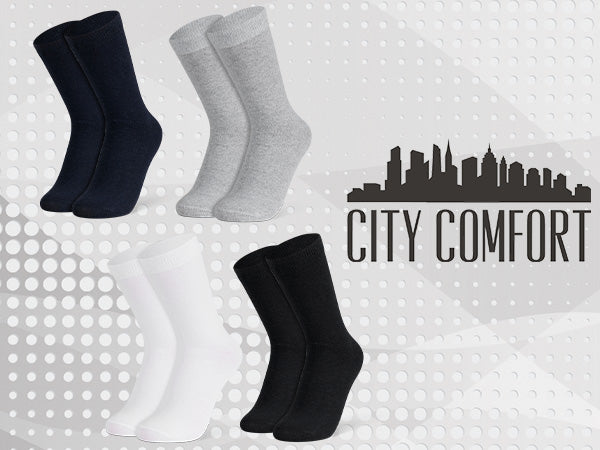 CityComfort Calf Socks for Women and Teenagers - Pack of 12 - Get Trend