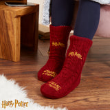 Harry Potter Slipper Socks, Women Knitted Fluffy Socks, Xmas Stocking Fillers