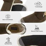 Dunlop Men's Slippers - Boot Slippers for Men - Get Trend