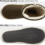 Dunlop Men's Slippers - Boot Slippers for Men - Get Trend