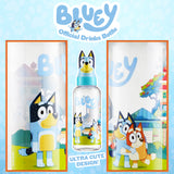 Bluey Water Bottle Kids 560ml Plastic Girls and Boys Water Bottle with Straw BPA Free - Get Trend