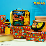 Pokemon Kids Lunch Box 3 Piece Set Insulated Lunch Bag Snack Box Pikachu 430ml Water Bottle - Get Trend