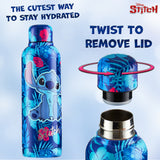 Disney Stitch Insulated Water Bottle - 515ml Stainless Steel Metal Drinks Bottle - Get Trend