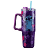 Disney Stitch Insulated Tumbler with Straw and Lid, 940ml - Stitch Gifts