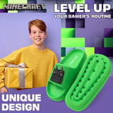 Minecraft Boys Sliders or Flip Flops for Beach and Pool - Boys Gifts