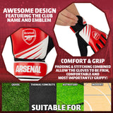 Arsenal F.C. Goalkeeper Gloves for Kids Teenagers - Size 5 - Get Trend