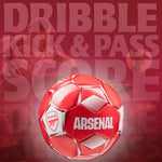 Arsenal F.C. Football Soccer Ball for Adults & Teenagers - Size 3 - Get Trend