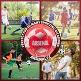 Arsenal F.C. Football Soccer Ball for Adults & Teenagers - Size 5 - Get Trend