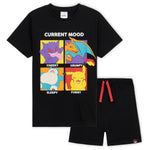 Pokemon Pyjamas for Kids,  T-Shirt and Shorts Summer PJs for Boys - Get Trend