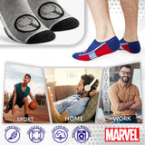 Marvel Mens Socks, Marvel No Show Socks for Men - Get Trend