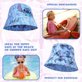 Disney Stitch Girls Bucket Hat, Sun Hat for Kids Beach Summer Holiday Essentials