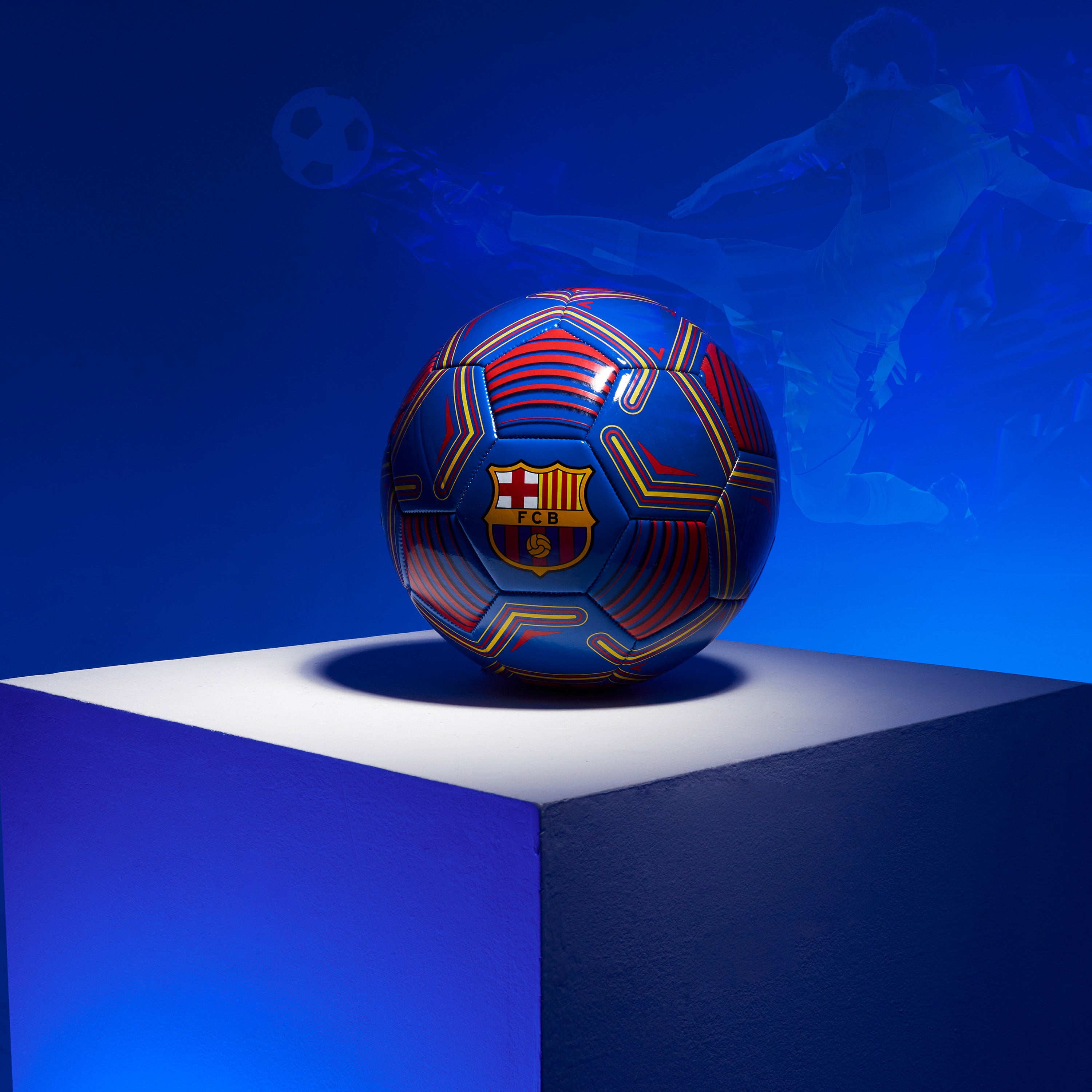 FC Barcelona Football - Soccer Ball for Adults & Teenagers - Size 3 - Get Trend