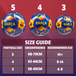 FC Barcelona Football - Soccer Ball for Adults & Teenagers - Size 3 - Get Trend