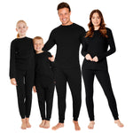 CityComfort Ribbed Pyjamas for Kids - Matching PJs for Family - Get Trend