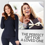 CityComfort Ribbed Pyjamas for Women - Matching PJs for Family - Get Trend