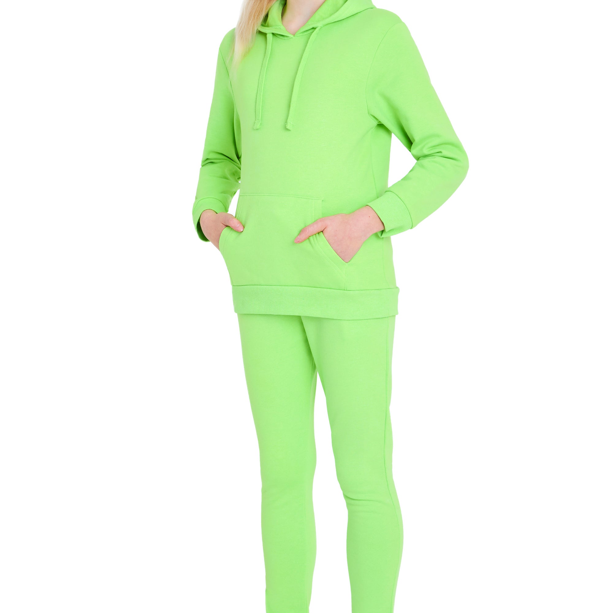 CityComfort Girls Tracksuit Set 2 Piece Jogging Bottoms and Hoodie Loungewear - Get Trend