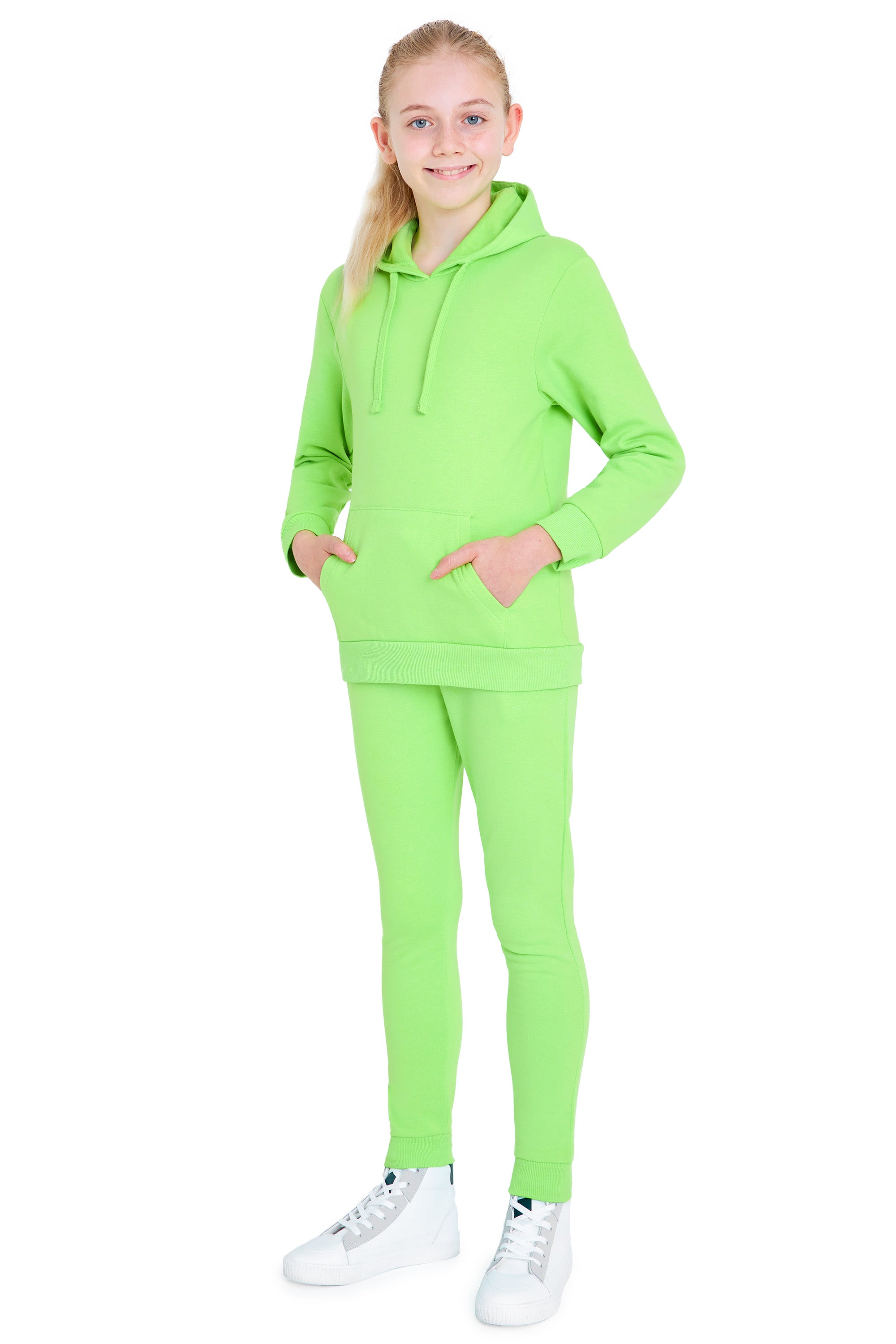 CityComfort Girls Tracksuit Set 2 Piece Jogging Bottoms and Hoodie Loungewear - Get Trend